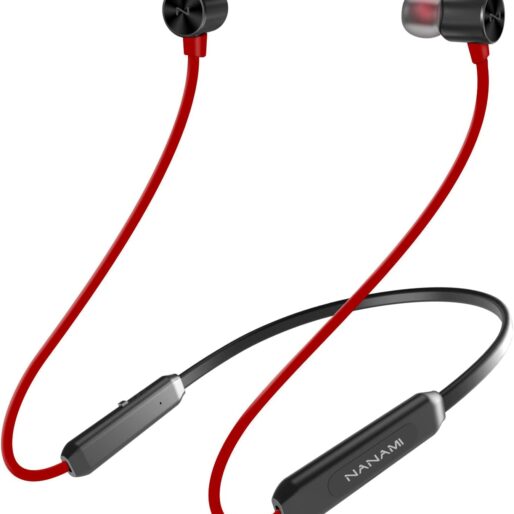 Casque Bluetooth NANAMI sans fil, tour de cou magnétique, casque de sport, stéréo HiFi, basses profondes, Bluetooth 5.0