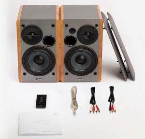 Enceintes bibliothèque amplifiées Edifier R1280T - Enceinte de studio active 2.0 en champ proche – Image 2