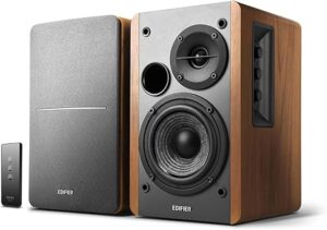 Enceintes bibliothèque amplifiées Edifier R1280T - Enceinte de studio active 2.0 en champ proche