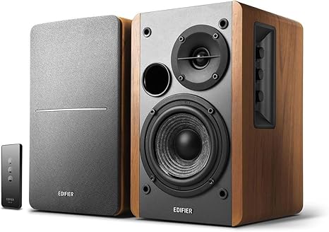 Enceintes bibliothèque amplifiées Edifier R1280T - Enceinte de studio active 2.0 en champ proche